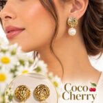 Aro dorado con perla