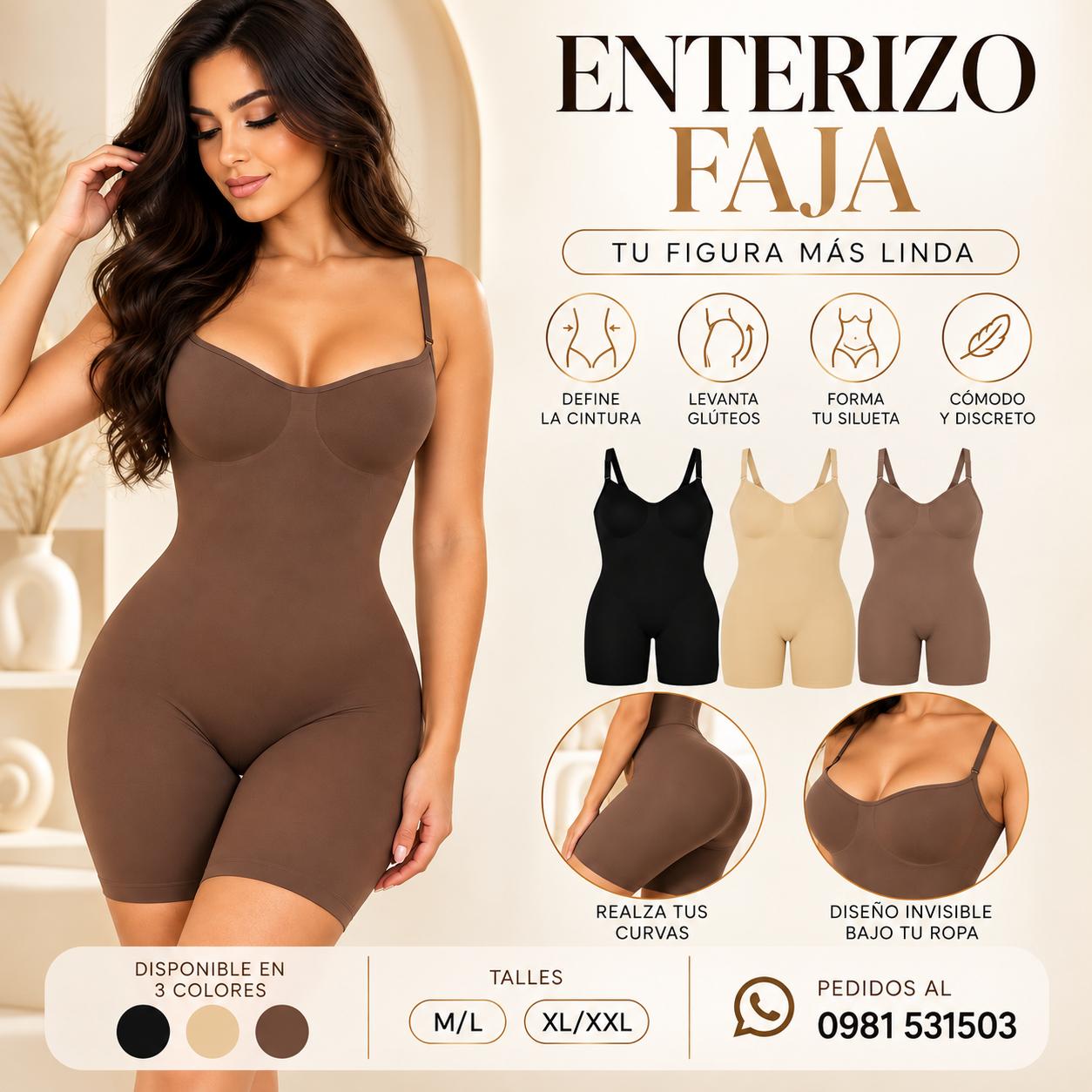 Fajas que ayudan a definir la cintura y estilizar tu silueta!